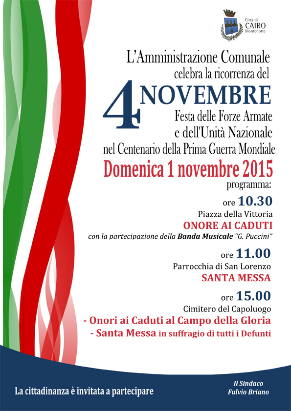 4 Novembre 2015