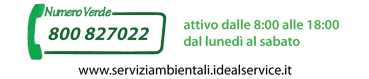 Numero verde raccolta rifiuti