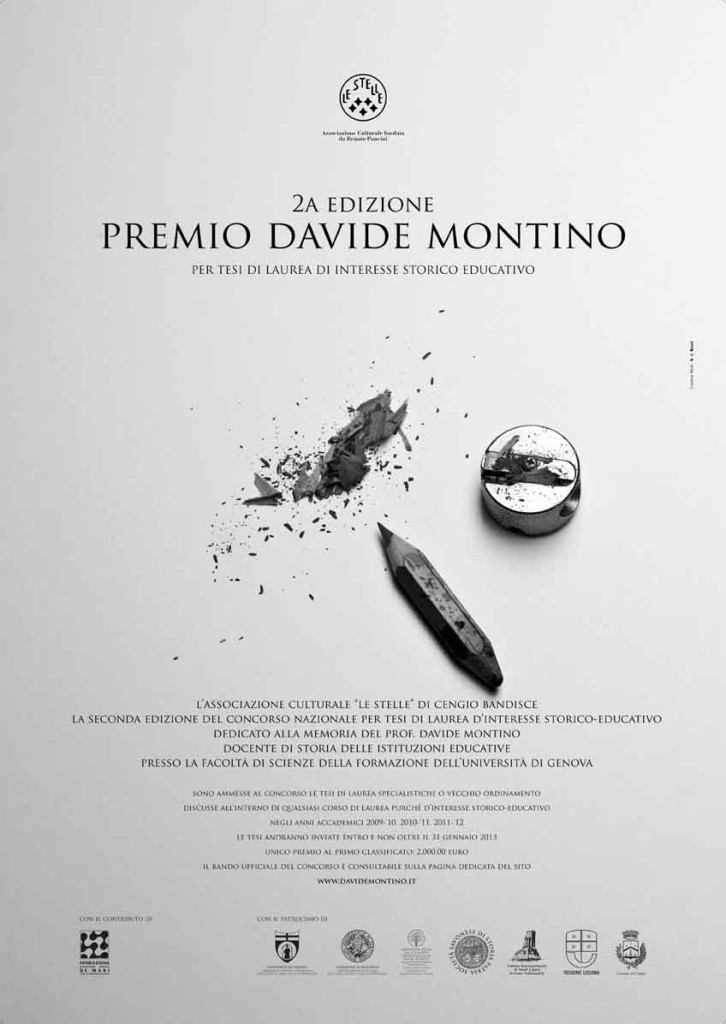 Premio tesi di laurea Davide Montino 2013Premio tesi di laurea Davide Montino 2013