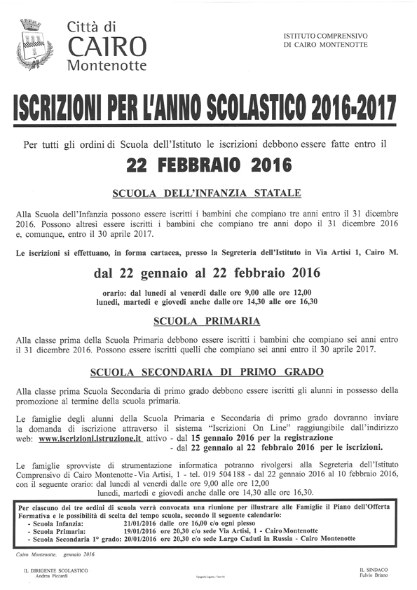 Scuola2016